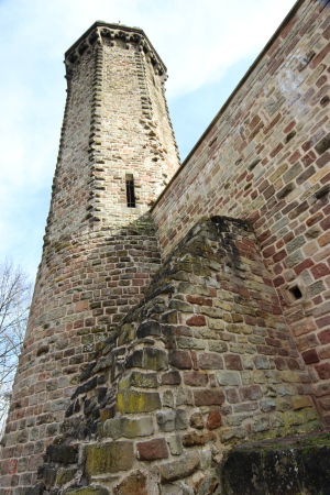 La tour du Schlosberg à Forbach